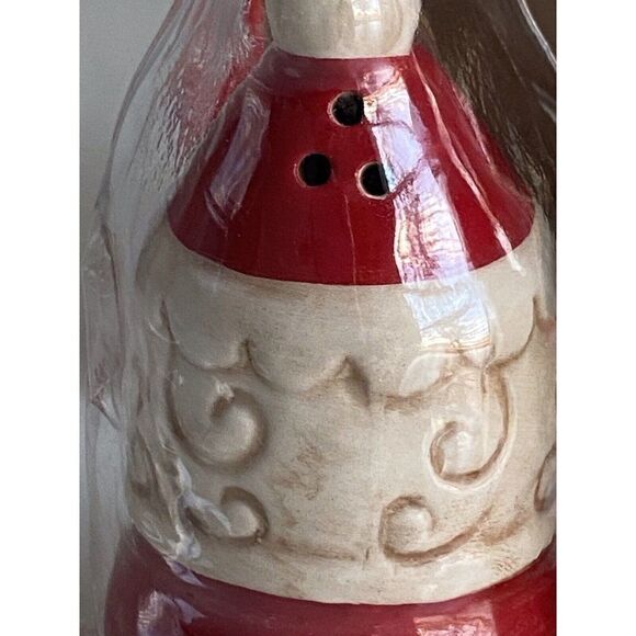 Santa And Mrs Claus Shakers 3" Salt Pepper Winter Christmas Johanna Parker NEW - Picture 5 of 9